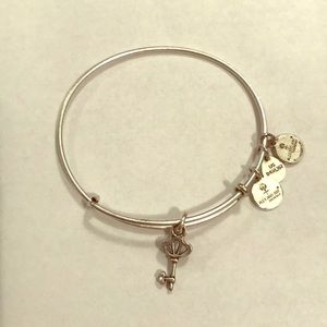 Alex and Ani Key Charm Bangle